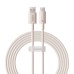 Fast Charging cable Baseus USB to USB-C Habitat Series 2m 100W (pink)