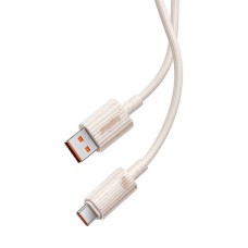 Fast Charging cable Baseus USB to USB-C Habitat Series 2m 100W (pink)