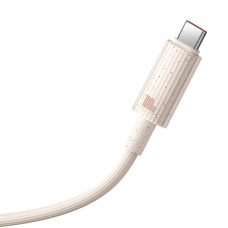 Fast Charging cable Baseus USB to USB-C Habitat Series 2m 100W (pink)