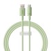 Fast Charging cable Baseus USB to USB-C Habitat Series 1m 100W (green)