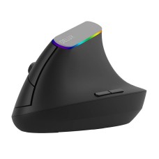 Wireless Vertical Mouse Delux M618C 2.4G 1600DPI RGB (black) Wireless Vertical Mouse Delux M618C 2.4G 1600DPI RGB (black)