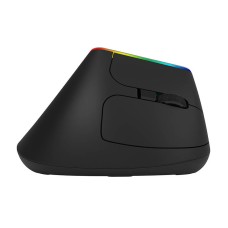 Wireless Vertical Mouse Delux M618C 2.4G 1600DPI RGB (black) Wireless Vertical Mouse Delux M618C 2.4G 1600DPI RGB (black)