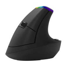 Wireless Vertical Mouse Delux M618C 2.4G 1600DPI RGB (black) Wireless Vertical Mouse Delux M618C 2.4G 1600DPI RGB (black)