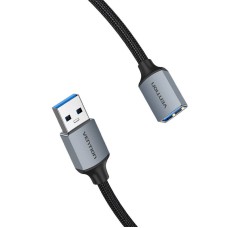 Cable USB 3.0 male to female Vention CBLHH 2m (Black) Cable USB 3.0 male to female Vention CBLHH 2m (Black)