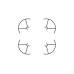 Propeller guards - Ryze Tello set (powered by DJI)