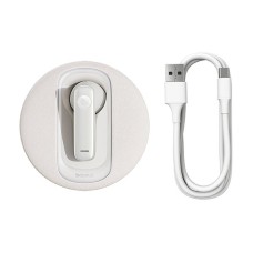 Smart wireless earpiece for car Baseus CM10 (white) Smart wireless earpiece for car Baseus CM10 (white)