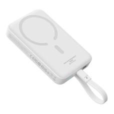 Powerbank Baseus Magnetic Mini 10000mAh, USB-C 30W MagSafe (white) Powerbank Baseus Magnetic Mini 10000mAh, USB-C 30W MagSafe (white)