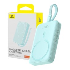 Powerbank Baseus Magnetic Mini 10000mAh, USB-C 30W MagSafe (blue) Powerbank Baseus Magnetic Mini 10000mAh, USB-C 30W MagSafe (blue)