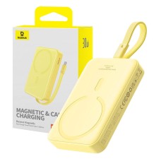 Powerbank Baseus Magnetic Mini 10000mAh 30W MagSafe (yellow) Powerbank Baseus Magnetic Mini 10000mAh 30W MagSafe (yellow)