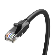 Kabel sieciowy UTP CAT6 Vention IBEBG RJ45 Ethernet 1000Mbps 1,5m czarny Kabel sieciowy UTP CAT6 Vention IBEBG RJ45 Ethernet 1000Mbps 1,5m czarny