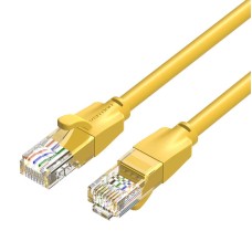 Network Cable UTP CAT6 Vention IBEYF RJ45 Ethernet 1000Mbps 1m Yellow Network Cable UTP CAT6 Vention IBEYF RJ45 Ethernet 1000Mbps 1m Yellow