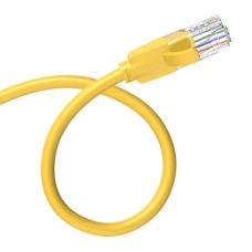 Network Cable UTP CAT6 Vention IBEYF RJ45 Ethernet 1000Mbps 1m Yellow Network Cable UTP CAT6 Vention IBEYF RJ45 Ethernet 1000Mbps 1m Yellow
