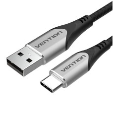 USB 2.0 A to USB-C 3A cable 0.5m Vention CODHD gray