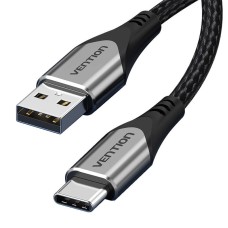 USB 2.0 A to USB-C 3A cable 0.5m Vention CODHD gray