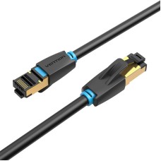 Network cable CAT8 SFTP Vention IKABQ RJ45 Ethernet 40Gbps 20m Black Network cable CAT8 SFTP Vention IKABQ RJ45 Ethernet 40Gbps 20m Black