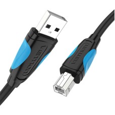 USB 2.0 A to USB-B printer cable Vention VAS-A16-B100 1m Black USB 2.0 A to USB-B printer cable Vention VAS-A16-B100 1m Black