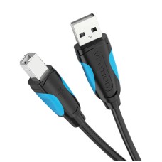 Printer Cable USB 2.0 A do USB-B Vention VAS-A16-B1000 10m Black