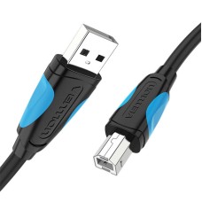 Printer Cable USB 2.0 A do USB-B Vention VAS-A16-B1000 10m Black
