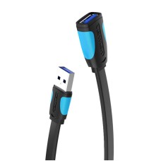 Flat USB 3.0 extender Vention VAS-A13-B150 1.5m Black Flat USB 3.0 extender Vention VAS-A13-B150 1.5m Black