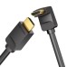 Cable HDMI 2.0 Vention AARBH 2m, Angled 90°, 4K 60Hz (black)