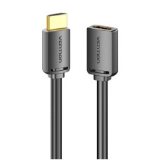 HDMI 2.0 Male to HDMI 2.0 Female Extension Cable Vention AHCBH 2m, 4K 60Hz, (Black)