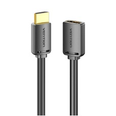 HDMI 2.0 Male to HDMI 2.0 Female Extension Cable Vention AHCBD 0,5m, 4K 60Hz, (Black)