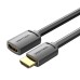 HDMI 2.0 Male to HDMI 2.0 Female Extension Cable Vention AHCBD 0,5m, 4K 60Hz, (Black)