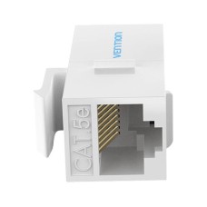 Keystone Jack Cat.5E UTP Vention VDD-B11-W, 10 pieces, white Keystone Jack Cat.5E UTP Vention VDD-B11-W, 10 pieces, white