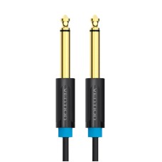 Audio Cable TS 6.35mm Vention BAABJ 5m (black) Audio Cable TS 6.35mm Vention BAABJ 5m (black)