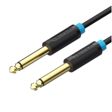 Audio Cable TS 6.35mm Vention BAABJ 5m (black) Audio Cable TS 6.35mm Vention BAABJ 5m (black)