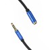 Cable Audio TRRS 3.5mm Male to 3.5mm Female Vention BHCLI 3m Blue