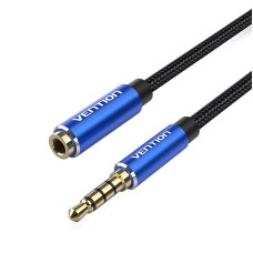 Cable Audio TRRS 3.5mm Male to 3.5mm Female Vention BHCLI 3m Blue