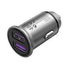 Car Charger 2x USB Vention FFEH0 30W Gray Car Charger 2x USB Vention FFEH0 30W Gray