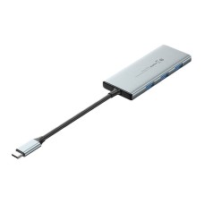 USB-C to HDMI, 3x USB 3.0, SD, TF, PD Hub Vention TOPHB 0.15m Gray USB-C to HDMI, 3x USB 3.0, SD, TF, PD Hub Vention TOPHB 0.15m Gray