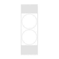 Thermal labels Niimbot stickers T 14x28mm 220 psc (White Round)