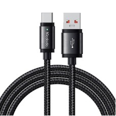 Cable USB-A to USB-C Mcdodo CA-4730, 120W, 1,5m (black)