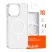 Magnetic case McDodo for iPhone 15 Pro (clear)