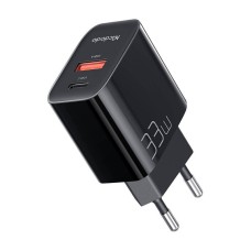 Charger GaN 33W Mcdodo CH-0921 USB-C, USB-A (black) Charger GaN 33W Mcdodo CH-0921 USB-C, USB-A (black)
