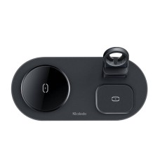 Wireless Charger Mcdodo CH-7061 3 in 1 15W (mobile/TWS/Apple watch) (black) Wireless Charger Mcdodo CH-7061 3 in 1 15W (mobile/TWS/Apple watch) (black)
