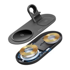 Wireless Charger Mcdodo CH-7061 3 in 1 15W (mobile/TWS/Apple watch) (black) Wireless Charger Mcdodo CH-7061 3 in 1 15W (mobile/TWS/Apple watch) (black)