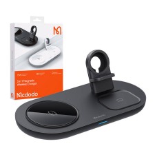 Wireless Charger Mcdodo CH-7061 3 in 1 15W (mobile/TWS/Apple watch) (black) Wireless Charger Mcdodo CH-7061 3 in 1 15W (mobile/TWS/Apple watch) (black)