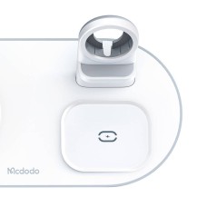 Wireless Charger Mcdodo CH-7060 3 in 1 15W (mobile/TWS/Apple watch) (white) Wireless Charger Mcdodo CH-7060 3 in 1 15W (mobile/TWS/Apple watch) (white)