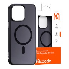 Magnetic case McDodo for iPhone 15 Pro (black) Magnetic case McDodo for iPhone 15 Pro (black)