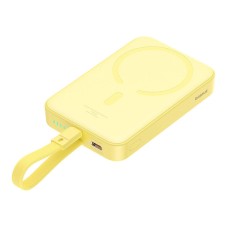Powerbank Baseus Magnetic Mini 10000mAh, USB-C 20W MagSafe (yellow) Powerbank Baseus Magnetic Mini 10000mAh, USB-C 20W MagSafe (yellow)