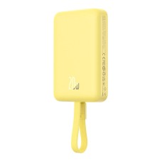 Powerbank Baseus Magnetic Mini 10000mAh, USB-C 20W MagSafe (yellow) Powerbank Baseus Magnetic Mini 10000mAh, USB-C 20W MagSafe (yellow)