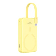 Powerbank Baseus Magnetic Mini 10000mAh, USB-C 20W MagSafe (yellow) Powerbank Baseus Magnetic Mini 10000mAh, USB-C 20W MagSafe (yellow)