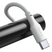 Baseus Simple Wisdom Data Cable Kit USB to Type-C 5A (2PCS/Set)1.5m White