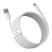 Baseus Simple Wisdom Data Cable Kit USB to Type-C 5A (2PCS/Set)1.5m White
