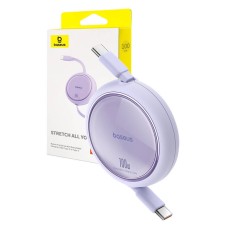 Cable USB-C to USB-C Baseus Free2Draw, PD, 100W, 1m (purple) Cable USB-C to USB-C Baseus Free2Draw, PD, 100W, 1m (purple)
