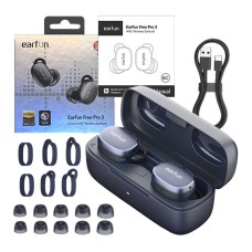 Earphones TWS EarFun Free Pro 3, ANC (blue) Earphones TWS EarFun Free Pro 3, ANC (blue)